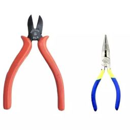 Sky Blue Sbe_Plier_Combo_Mod_00840 Round Nose Plier 7.8 inch Set of 2 Pcs-image-80