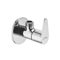 Jabra Angle Cock (L) Vignet Series Brass Chrome Finish Wall Mount Silver-image-97