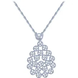 P.C. Chandra Jewellers 18 kt Gold & Diamond Pendant-picture-48