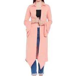 Hypernation Peach Cotton Shrug-image-77