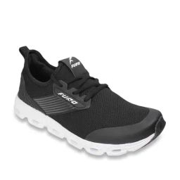 Furo by Red Chief Men's Jet Black Running Shoes-image-75