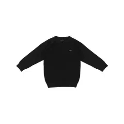 Allen Solly Junior Black Textured Sweater-image-50
