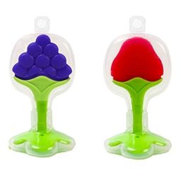 LuvLittle Baby  Silicone Teether for Soothing Baby Teething Pack of 2 - Multicolour-12