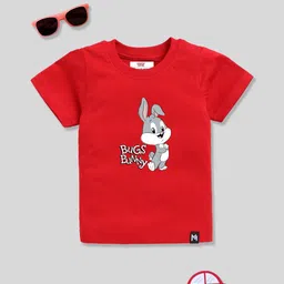 YK X Minute Mirth Boys Looney Tunes Printed Pure Cotton T-shirt-image-86