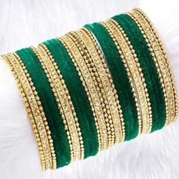 Guddan Set Of 24 Gold-Plated Alloy Bangles image 3