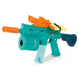 Fiddlerz 3 in 1 Toy Gun for Soft Bullet Blaster with Bubble Maker Gun Toy & Light Music Gun Toy - Green image 3