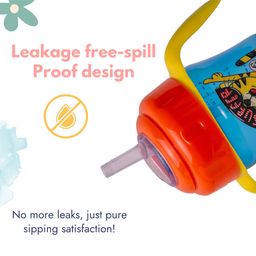 Adore Upsilon Straw Sipper with Twin Handle 150 ml-Surfer image 4