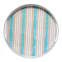 Goodhomes Multicolor Melamine Round Serving Tray image 2