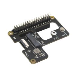 Raspberry Pi 5 M.2 NVMe SSD Adapter X1000 Pi 5 PCIe to M.2 NVMe Top HAT M.2 NVMe SSD PCIe Board NVMe SSD Expansion Shield - RS9281Raspberry Pi 5 M.2 NVMe SSD Adapter X1000 Pi 5 PCIe to M.2 NVMe Top HAT M.2 NVMe SSD PCIe Board NVMe SSD Expansion Shield - RS9281 image 1