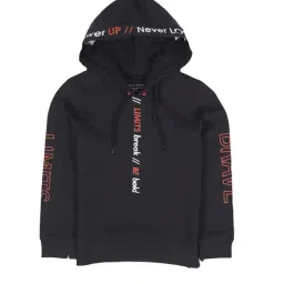 Plum Tree Kids Black Printed Sweatshirt-image-44