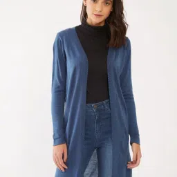 Zink London Blue Full Sleeves Shrug-13