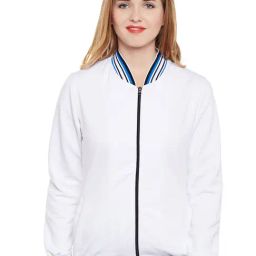 Belle Fille White Regular Fit Jacket-picture-36
