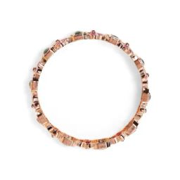 Priyaasi Multicolor Stone-Studded Round Bangle Set of 2 image 3