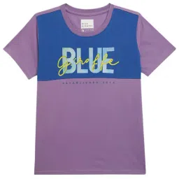 Blue Giraffe Boys Purple Printed T-Shirt-picture-47