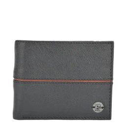 Woodland Black Casual Leather Bi-Fold Wallet for Men-image-99