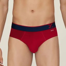 XYXX Red Regular Fit Briefs-image-18