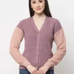 Club York Mauve Regular Fit Cardigan-picture-48
