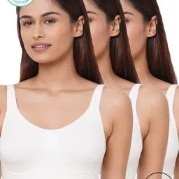 Inner Sense White Full Coverage Bra - Pack of 3-picture-32