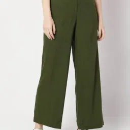 Vero Moda Olive Flared Fit Pants-picture-44