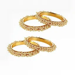 SGN fashion Gold Brass Bangles-picture-27