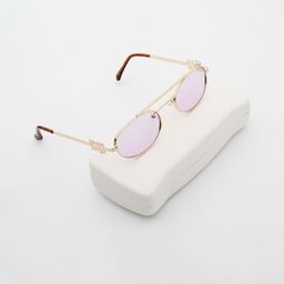 PELLE LUXUR Women Round Sunglasses with UV Protected Lens-image-92