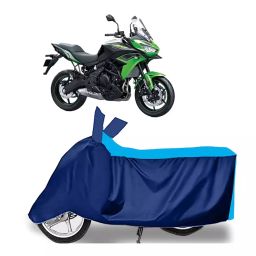 Auto Pearl Two Wheeler Cover for Kawasaki Versys 650 BS6 - Cyan, Blue-image-26