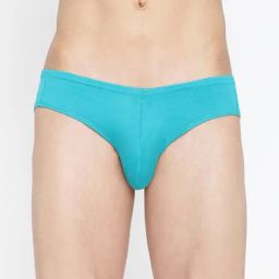 La Intimo Teal Blue Comfort Fit Briefs-image-10