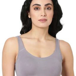 BLOSSOM Grey Full Coverage Sports Bra-9