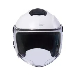 HIKER by Varroc FLASH NATURAL Helmet White Small 580 mm Half Face-15