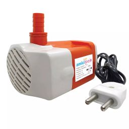 amiciTools 45W Submersible Water Pump with Adjustable Flow Rate, 2 Nozzle 1m Long Power Cord for Cooler Aquarium Fountain (800L/H, 2.8m)-image-6