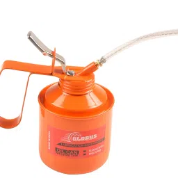 GLOBUS Lubricant Steel Oil Can- (500 ml, Orange) Multipurpose Oil Can With Flexible Nozzle Pipe.-21