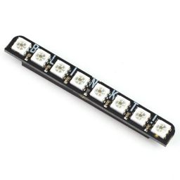 Raspberry Pi 8 RGB LED Shield Blinkt! 8-LED RGB Strip RGB LED Bar LED Strip Expansion for Raspberry Pi - RS9287Raspberry Pi 8 RGB LED Shield Blinkt! 8-LED RGB Strip RGB LED Bar LED Strip Expansion for Raspberry Pi - RS9287 image 1