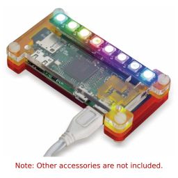 Raspberry Pi 8 RGB LED Shield Blinkt! 8-LED RGB Strip RGB LED Bar LED Strip Expansion for Raspberry Pi - RS9287Raspberry Pi 8 RGB LED Shield Blinkt! 8-LED RGB Strip RGB LED Bar LED Strip Expansion for Raspberry Pi - RS9287 image 2