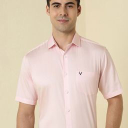 Allen Solly Spread Collar Slim Fit Formal Cotton Shirt-image-70
