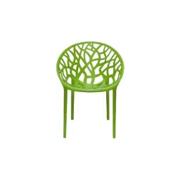 Italica Designer Plastic Armless Chair Green, 5106 (Pack of 4)-picture-40