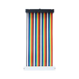 EDATEC Pi400 GPIO Extender 40-Pin GPIO Expander Pi400 GPIO Extension Cable Raspberry Pi 400 GPIO Cable - Rainbow - RS9289EDATEC Pi400 GPIO Extender 40-Pin GPIO Expander Pi400 GPIO Extension Cable Raspberry Pi 400 GPIO Cable - Rainbow - RS9289 image 1