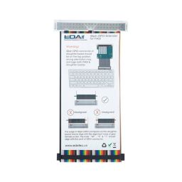 EDATEC Pi400 GPIO Extender 40-Pin GPIO Expander Pi400 GPIO Extension Cable Raspberry Pi 400 GPIO Cable - Rainbow - RS9289EDATEC Pi400 GPIO Extender 40-Pin GPIO Expander Pi400 GPIO Extension Cable Raspberry Pi 400 GPIO Cable - Rainbow - RS9289 image 2