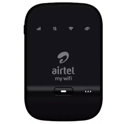 Airtel My Wi-Fi 150Mpbs Black 4G Hotspot Support with 2300mAh Battery Data Card, AMF-311WW Black-21