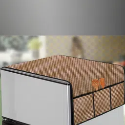 The Furnishing Tree Brown Plastic Refrigerator Cover-image-41