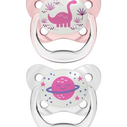 Dr. Brown's Prevent Glow in the Dark Butterfly Shield Soother Stage 2 Pack of 2 - Multicolor-28