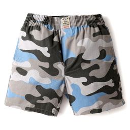 Noddy Camouflage Printed Shorts - Light Blue-image-81