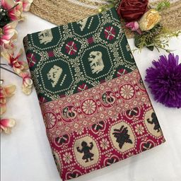 S.K.C Ethnic Motifs Pure Silk Banarasi Saree-57