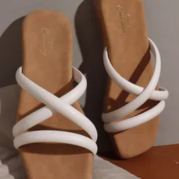CHINRAAG Women Open Toe Flats with Bows-54