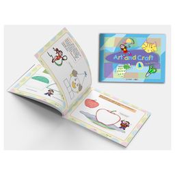 vishv books Art & Craft Level 1 Combo Pack of 3 - English image 2