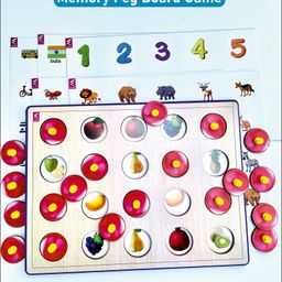 WISSEN Memory Game  (color may vary) - 20 Pieces image 2