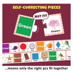 Little Berry Shapes and Colors Match and Learn Jigsaw Puzzle Game Multicolor - 42 Pieces image 2