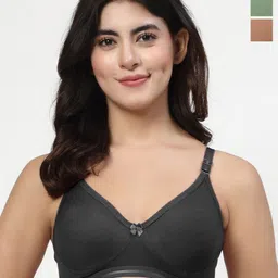 LILY Ithsird Pack Of 3 Full Coverage Cut and Sew T-shirt Bra-picture-12