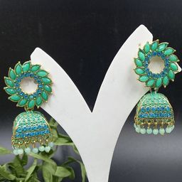 TISHUL JEWELS Classic Jhumkas Earrings-38