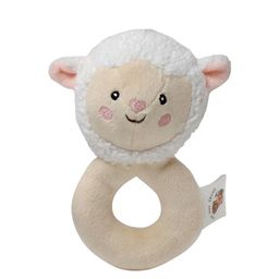 THE BABY TRUNK Kids Cotton Sheep Handleheld Rattle Toy-image-8