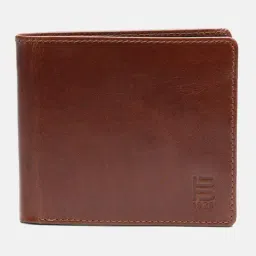 BAGATT Capua Brown & Blue Leather Bi-Fold Wallet-36